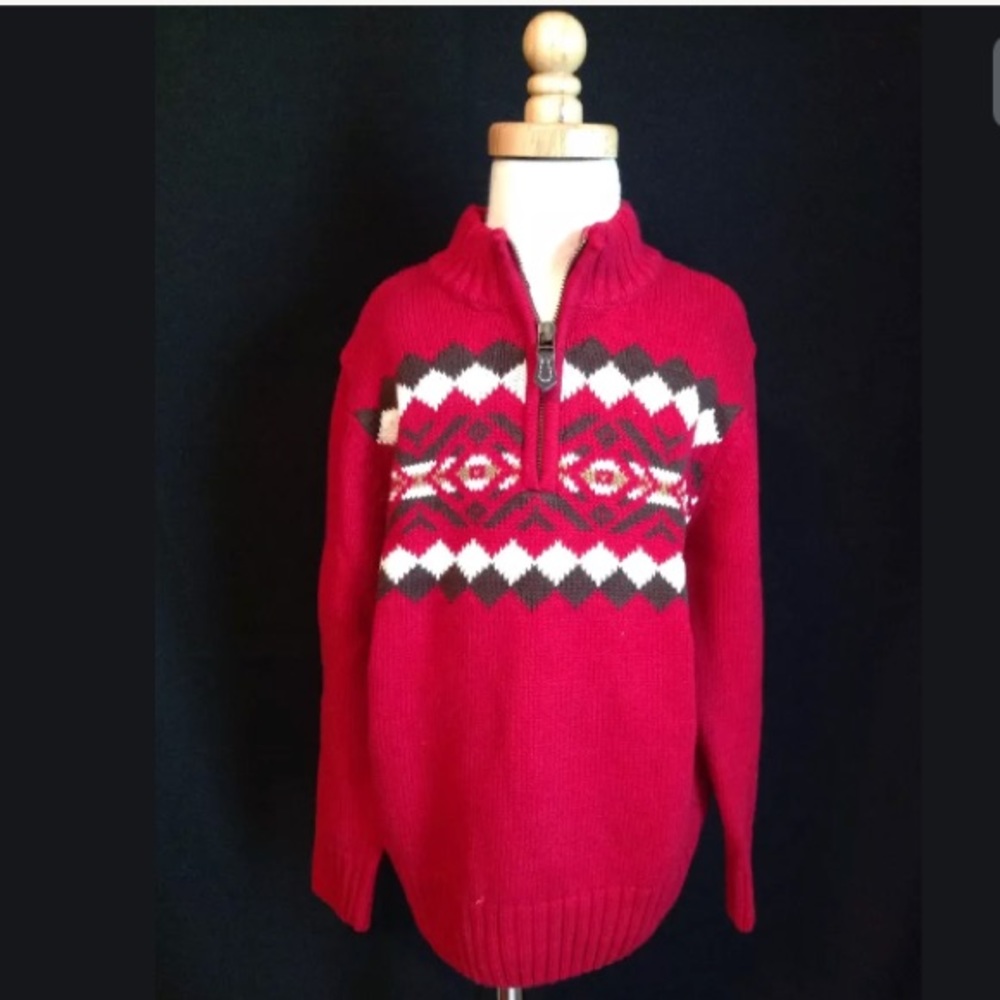 LN ❤️Gymboree Fair Isle Sweater ❤️ 3/4